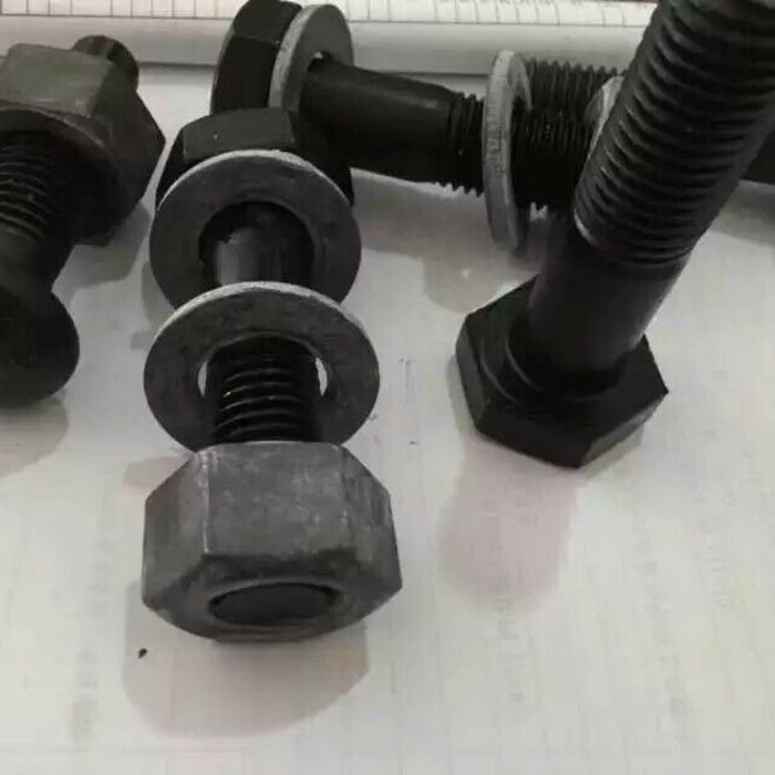 邯鄲市廠家直銷 鋼結(jié)構(gòu)螺栓 連接副GB1228 M22*80-150-10.9級(jí)調(diào)質(zhì)螺栓圖片_高清圖_細(xì)節(jié)圖-邯鄲市尚鼎緊固件制造 -